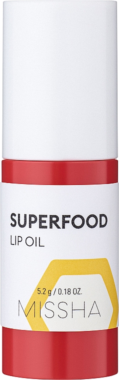 Olej do ust z ekstraktem z miodu - Missha Super Food Lip Oil Honey