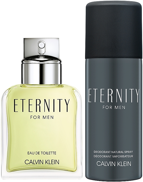 Calvin Klein Eternity For Men - Zestaw (edt/100ml + deo/150ml) — Zdjęcie N1