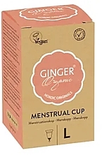 Kup Kubeczek menstruacyjny, rozmiar L - Ginger Organic Menstrual Cup 