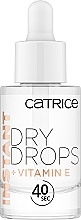 Wysuszacz do paznokci w kroplach - Catrice Instant Dry Drops + Vitamin E — Zdjęcie N1