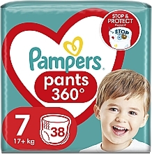 Pieluchomajtki Pants rozmiar 7, 17 kg+, Jumbo Pack 38 szt. - Pampers — Zdjęcie N1