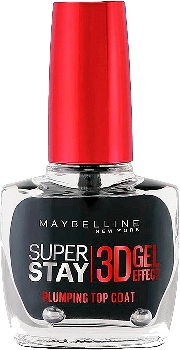 Top do paznokci - Maybelline New York Superstay 3D Gel Nail Top Coat — Zdjęcie N2