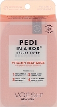 Zestaw do pedicure'u Różowy grejpfrut - Voesh Pedi In A Box Deluxe Pedicure Vitamin Recharge — Zdjęcie N1