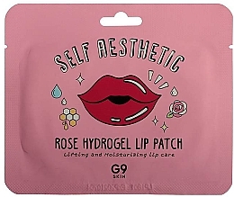 Hydrożelowe maska do ust - G9Skin Self Aesthetic Rose Hydrogel Lip Patch — Zdjęcie N1