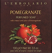 Kup Mydło o zapachu granatu - L'Erbolario Lodi Pomegranate Scented Soap