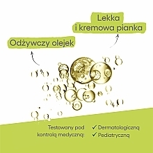 Oczyszczający olejek pod prysznic i do kąpieli - A-Derma Exomega Control Emollient Shower Oil Eco Refill (wymienny wkład) — Zdjęcie N3