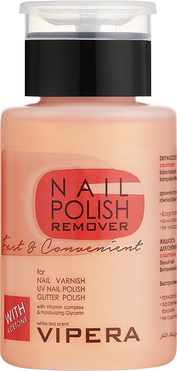 Zmywacz do paznokci - Vipera Fast & Convenient Nail Polish Remover — Zdjęcie N1