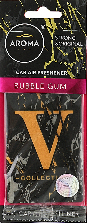 Zapach do samochodu Guma balonowa - Aroma Car V