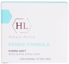 Intensywnie nawilżający krem do twarzy z wodą z laguny - Holy Land Cosmetics Renew Formula Hydro-Soft Cream SPF 12 — фото N2