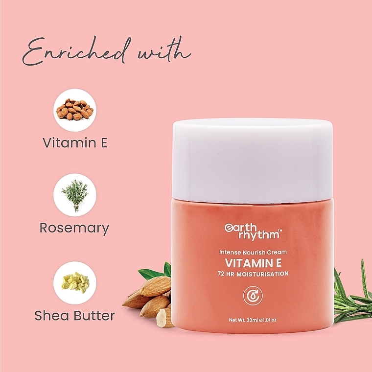 Odżywczy krem na dzień z witaminą E - Earth Rhythm Vitamin E Intense Nourish Day Cream — Zdjęcie N3