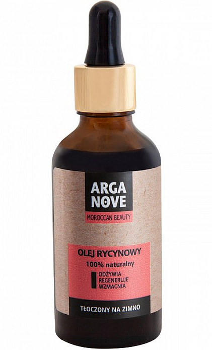 Nierafinowany olej rycynowy - Arganove Maroccan Beauty Unrefined Castor Oil