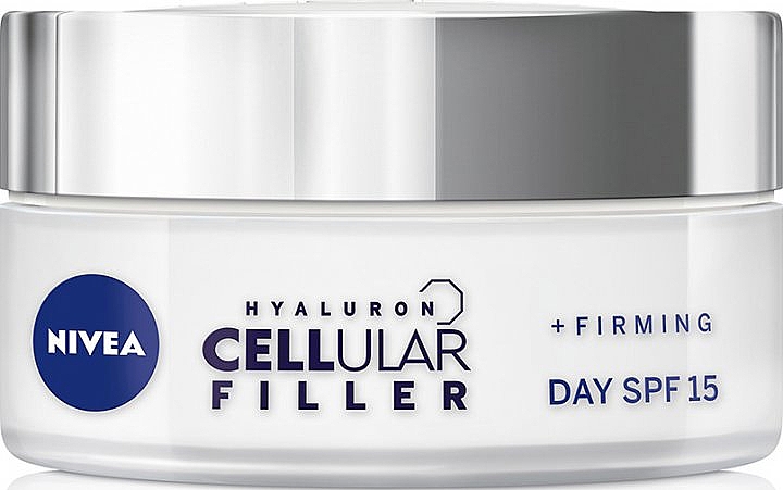 Krem na dzień z kwasem hialuronowym - NIVEA Hyaluron Cellular Filler Firming Anti-Age Day Cream SPF 15 — Zdjęcie N2