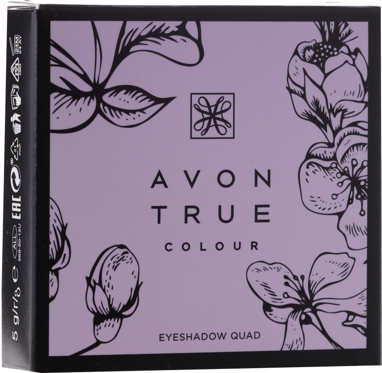 Paleta cieni do powiek - Avon True Color Eyeshadow Quad — Zdjęcie N6
