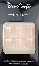 Tipsy do stóp, 24 sztuki - Deni Carte Nails 9911 — Zdjęcie N1