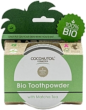 Kup Proszek do zębów z matchą - Coconutoil Cosmetics Bio Toothpowder With Matcha Tea