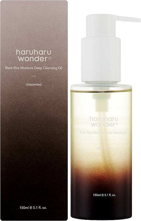 Głęboko oczyszczający olejek do włosów - HaruHaru Wonder Black Rice Moisture Deep Cleansing Oil — Zdjęcie N2