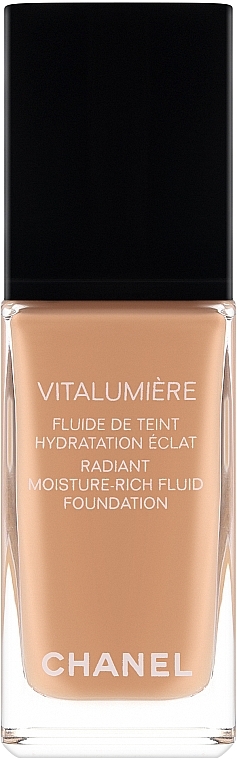 Rozświetlający podkład do twarzy - Chanel Vitalumiere Fluide De Teint Hydratation Eclat — Zdjęcie N1