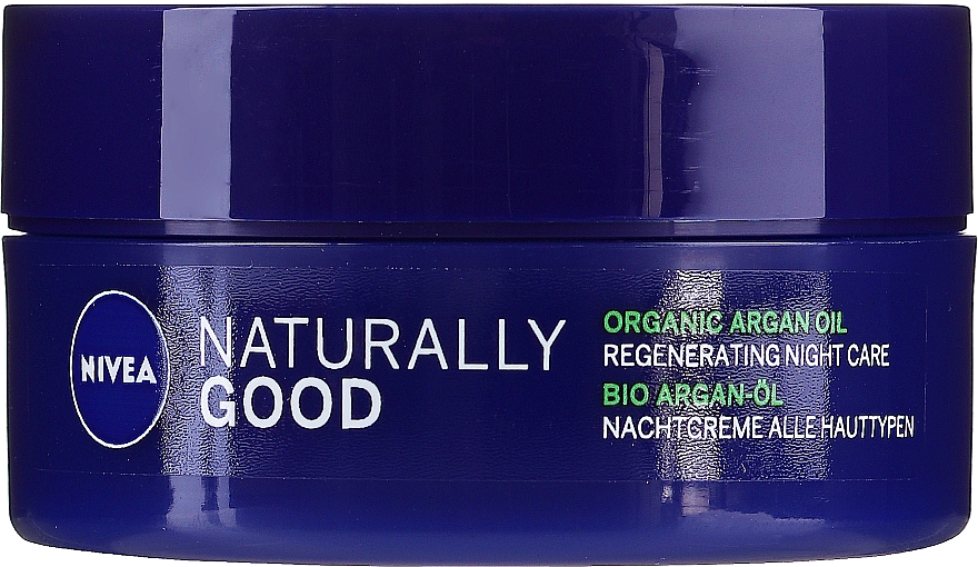 Regenerujący krem na noc do wszystkich rodzajów skóry - NIVEA Naturally Good Regenerating Night Care — Zdjęcie N6