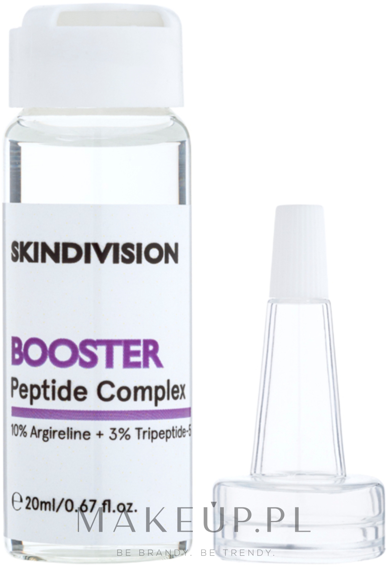 Serum-booster z peptydami do twarzy - SkinDivision Peptide Booster — Zdjęcie 20 ml