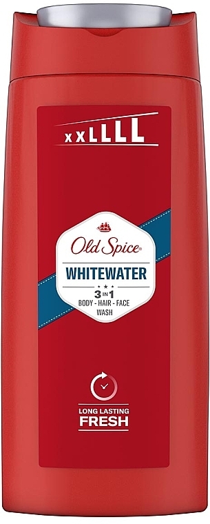 Żel pod prysznic dla mężczyzn - Old Spice Whitewater 3 In 1 Body-Hair-Face Wash — Zdjęcie N3