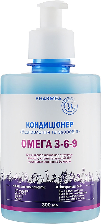 Regenerująca odżywka do włosów - Pharmea Omega 3-6-9 — Zdjęcie N1