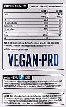 Mieszanka białek z aminokwasami dla sportowców Wanilia - Applied Nutrition Vegan-pro Plant Based Protein Blend Vanilla — Zdjęcie N3