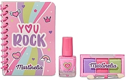 Kup Zestaw kosmetyków z notatnikiem - Martinelia Girl Boss Notebook & Beauty Set (nail/polish/1 pcs + eye/shadow/1 pcs + note/book/1 pcs)