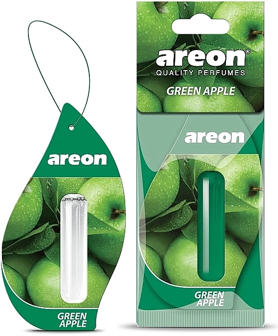 Zapach samochodowy, kapsułka Green Apple - Areon Mon Liquid Green Apple 	 — Zdjęcie N1