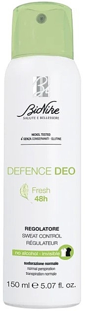 Dezodorant w sprayu - BioNike Defence Deo Fresh 48H Invisible — Zdjęcie N1