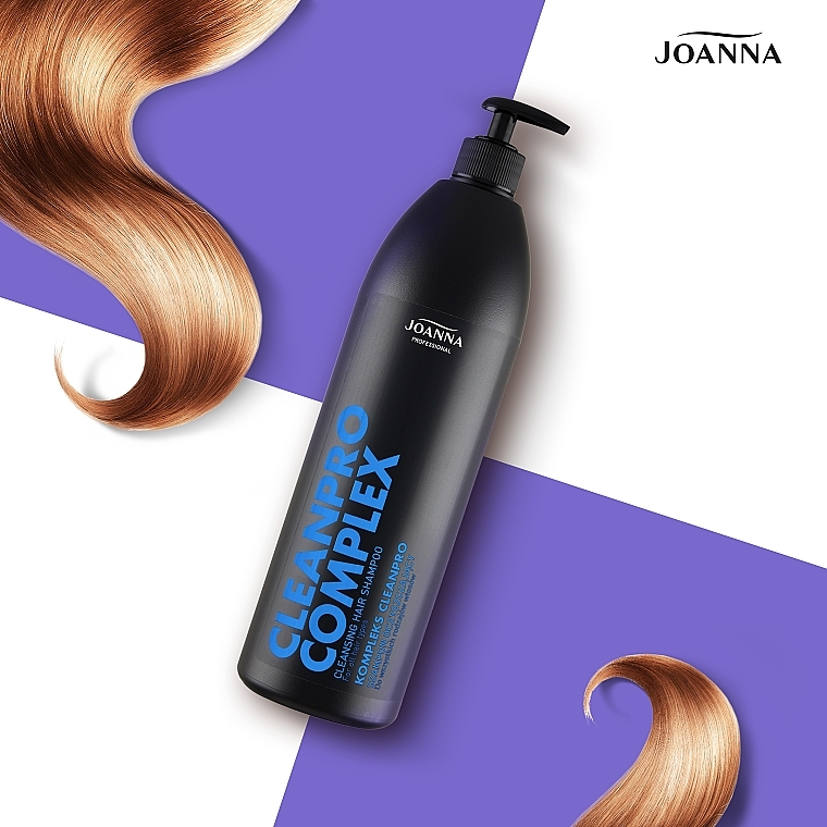 Oczyszczający szampon do włosów - Joanna Professional Kompleks Cleanpro — Zdjęcie N4
