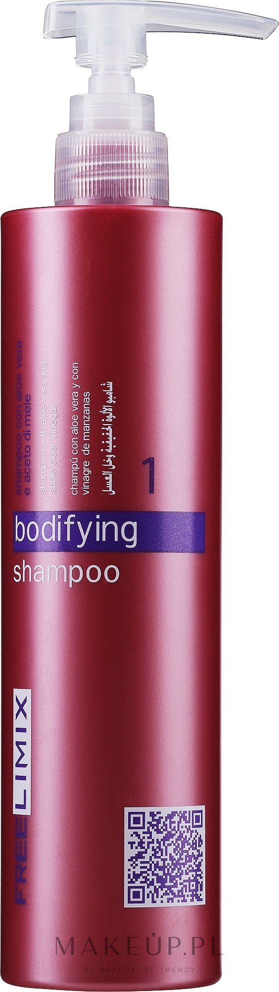Szampon zwiększający objętość włosów - Freelimix Bodifying Shampoo — Zdjęcie 500 ml