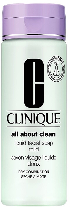 Mydło w płynie do twarzy suchej i mieszanej - Clinique Liquid Facial Soap Mild — Zdjęcie N1