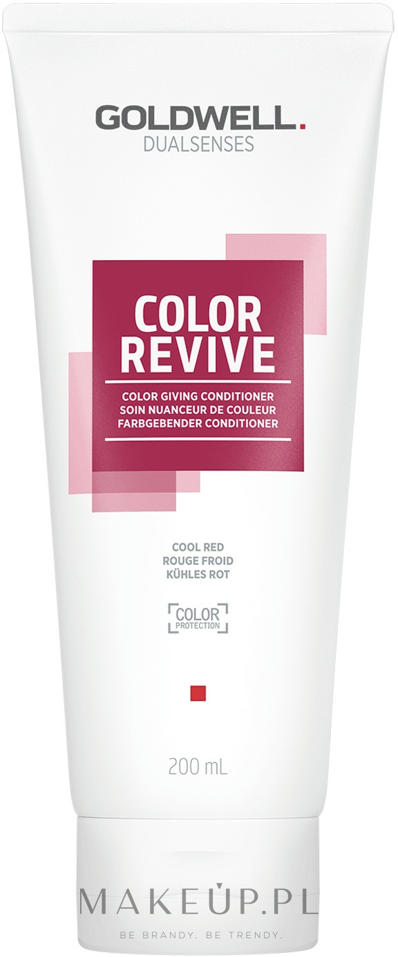 Odżywka chroniąca kolor włosów farbowanych - Goldwell Dualsenses Color Revive Conditioner — Zdjęcie Cool Red