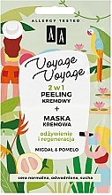 Kup Kremowy peeling i maska do twarzy Odżywienie i regeneracja - AA Voyage Voyage 2 In 1