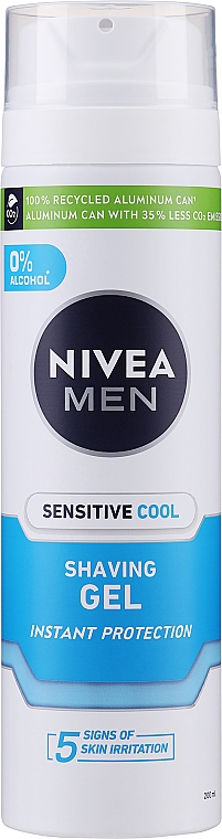 Chłodzący żel do golenia - NIVEA MEN Sensitive — Zdjęcie N6