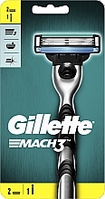 Maszynka do golenia z 2 wymiennymi ostrzami - Gillette Mach3 — Zdjęcie N4