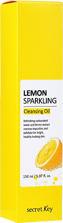 Cytrynowy olejek do demakijażu - Secret Key Lemon Sparkling Cleansing Oil