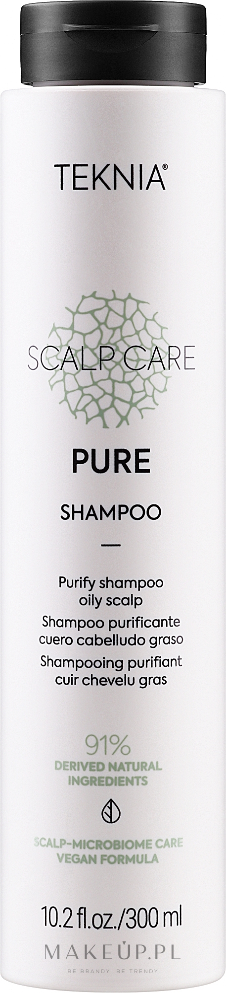 Szampon micelarny do tłustej skóry głowy - Lakme Teknia Scalp Care Pure Shampoo — Zdjęcie 300 ml