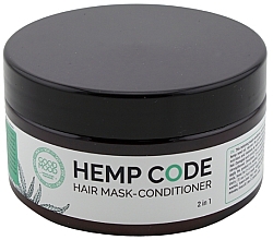 Kup PRZECENA! Rewitalizująca odżywka do włosów z olejkiem konopnym - Good Mood Hemp Code Hair Mask-Conditioner *