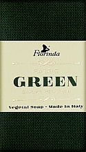 Kup Mydło naturalne Włoskie tkaniny, zielone - Florinda Fabric Green Natural Soap