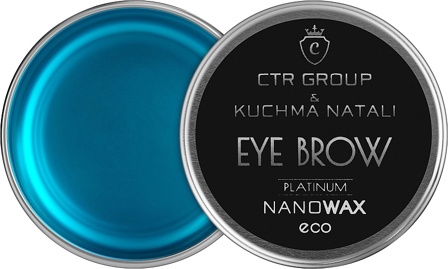 PRZECENA! Wosk do modelowania brwi - CTR Platinum Nano Wax Eye Brow * — Zdjęcie N1