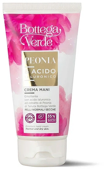 Krem do rąk z piwonią - Bottega Verde Hand Cream — Zdjęcie N1