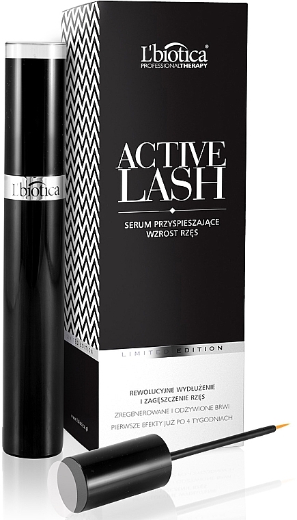 Serum przyspieszające wzrost rzęs - L'biotica Active Lash — Zdjęcie N4