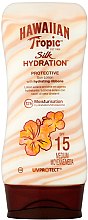 Kremowy nawilżający balsam ochronny do ciała SPF 15 - Hawaiian Tropic Silk Hydration Sun Lotion — Zdjęcie N1