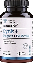 Suplement diety Cynk + Magnez + B6 Active - Pharmovit Classic — Zdjęcie N1