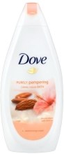 Nawilżający krem do kąpieli Mleczko migdałowe i hibiskus - Dove Purely Pampering Almond Bath Body Cream — Zdjęcie N1