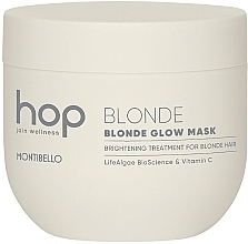 Maska do włosów - Montibello HOP Blonde Glow Mask — Zdjęcie N1