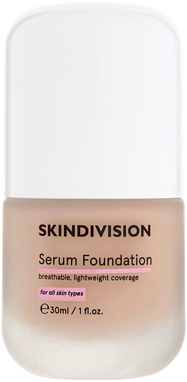 Jedwabiste serum-podkład do twarzy - SkinDivision Serum Foundation — Zdjęcie N1