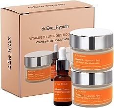 Kup Zestaw - Dr. Eve_Ryouth Vitamin C Luminous Boost Set (d/cr/50ml + n/cr/50ml + serum/15ml)