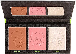 Paleta do konturowania twarzy - Makeup Revolution The Simpsons Treehouse of Horror Face Palette Spooktacular — Zdjęcie N2